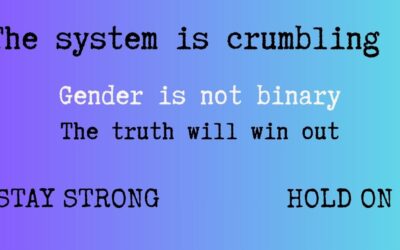 The system is crumbling. Stay strong. Hold on.